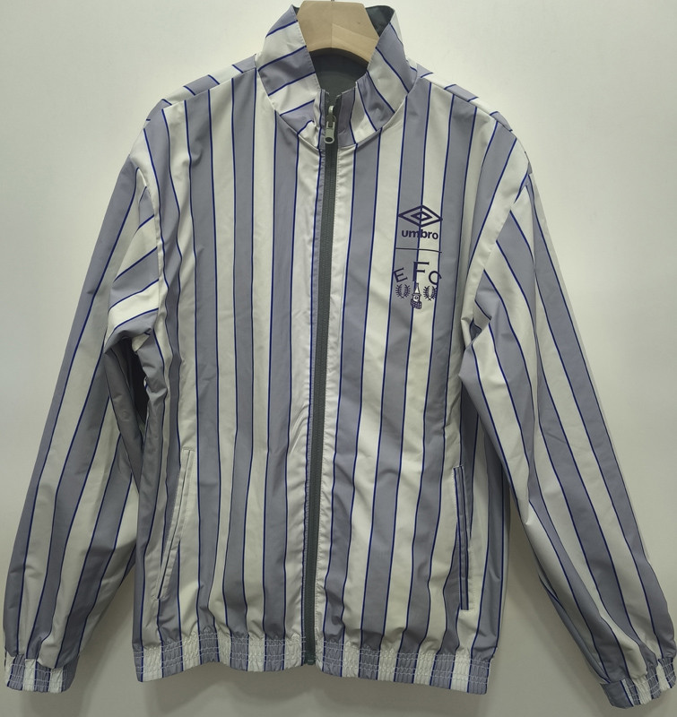 24-25 EVE Grey & White Double Sided Windbreaker (双面风衣)