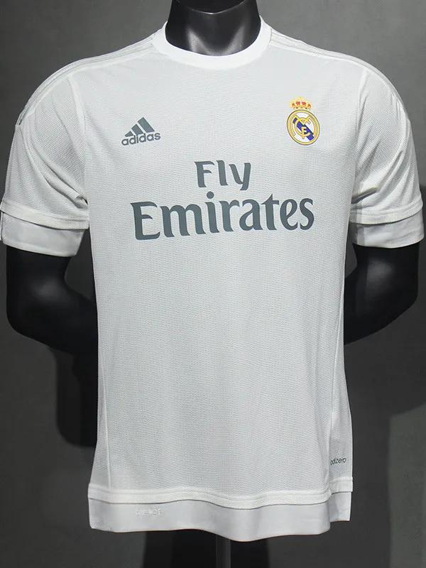 2015-2016 RMA Home Player Version Retro Soccer Jersey（ 球员）