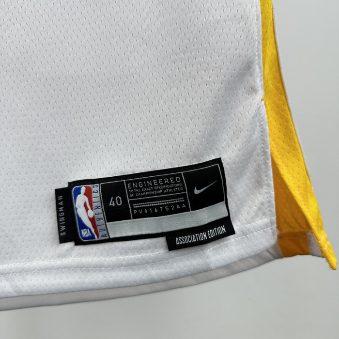22-23 WARRIORS BUTLERIII #10 White Top Quality Hot Pressing NBA Jersey (V领)
