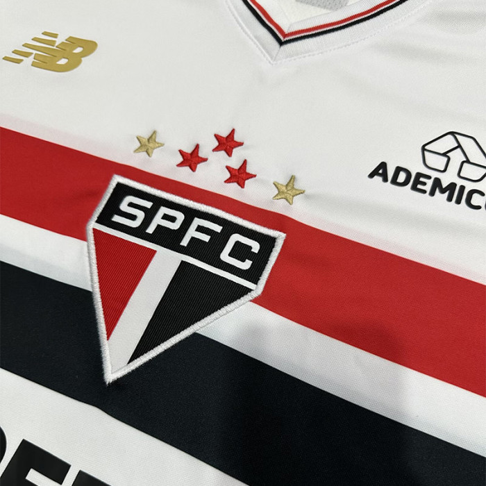 25-26 Sao Paulo Home Fans Soccer Jersey