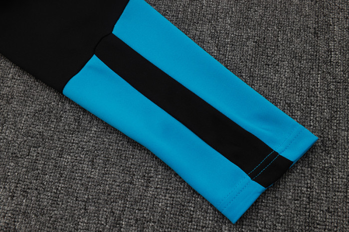 2025 JOM Fancy blue Half Pull Tracksuit (半拉链)