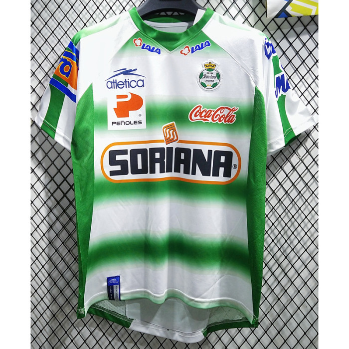 2007-2008 Santos Laguna Home Retro Soccer Jersey