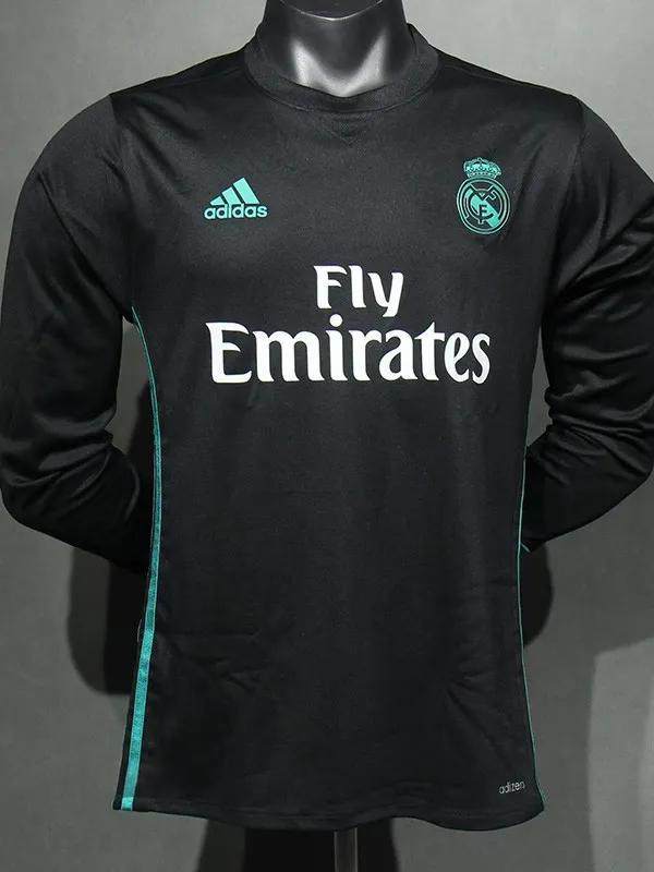 2017-2018 RMA Away Player Version Long Sleeve Retro Soccer Jersey(长袖球员)