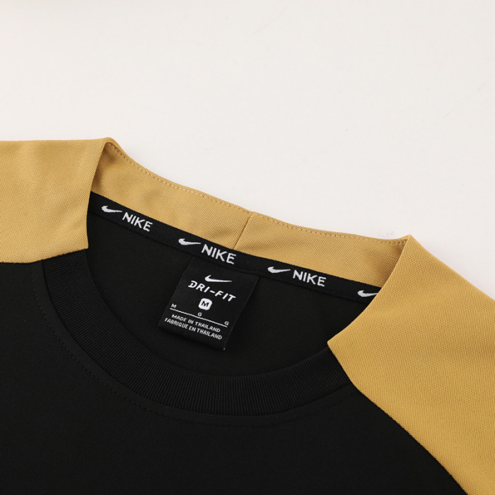 2024 NK Black-Gold Training Short Suit #ND05