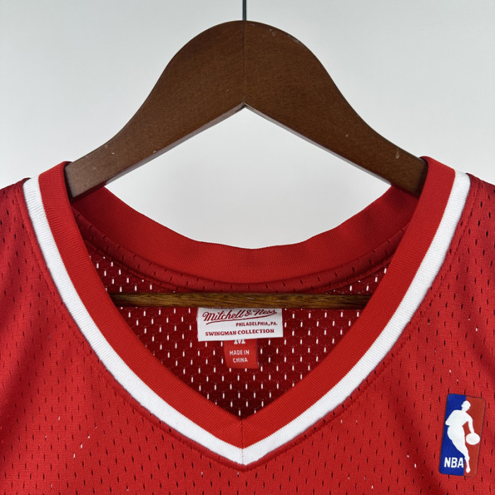 1996-97 76ERS IVERSON #3 Red Retro Top Quality Hot Pressing NBA Jersey