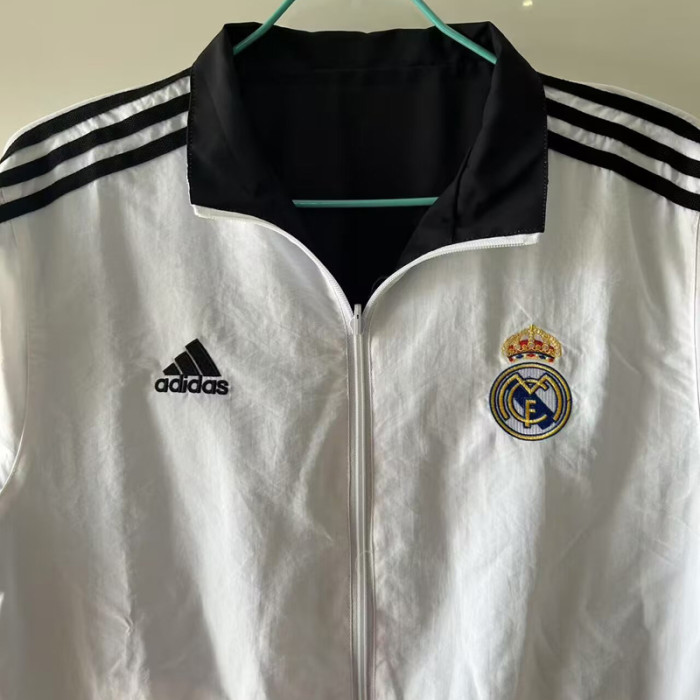 24-25 RMA White & Black Double Sided Windbreaker (双面风衣)(龙)