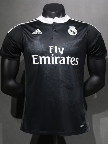 2014-2015 RMA Away Player Version Retro Soccer Jersey