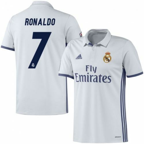 2016-2017 RMA Home Player Version Long Sleeve Retro Soccer Jersey（ 长袖球员）