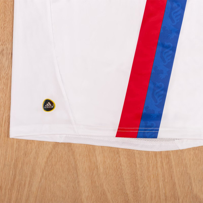 2010-2011 Lyon Home Retro Soccer Jersey