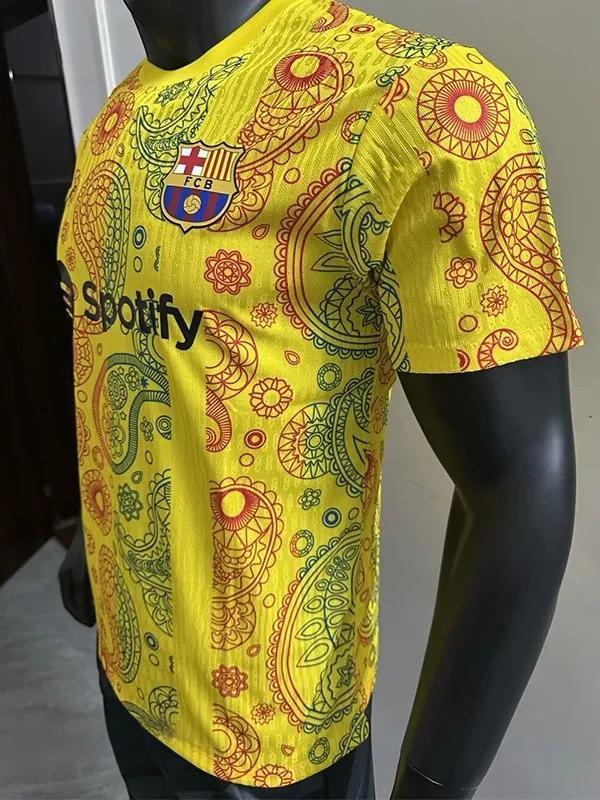 25-26 BAR Yellow Special Edition Player Version Training Shirts