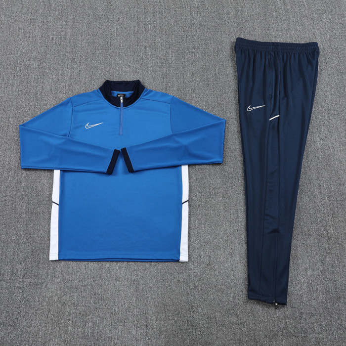 2025 NK Fancy blue Half Pull Tracksuit #NB09 (半拉链)