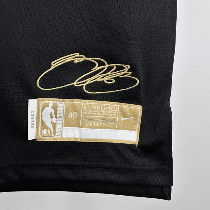 22-23 LAKERS JAMES #23 Black Glory Edition Top Quality Hot Pressing NBA Jersey (荣耀版)