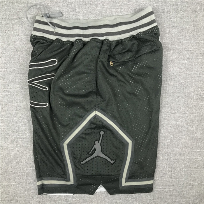 Jordan Black City Edition Top Quality NBA Pocket Pants * 乔丹