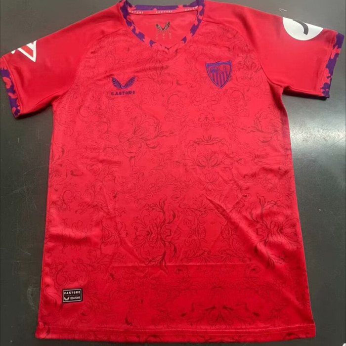 24-25 Sevilla Away Fans Soccer Jersey