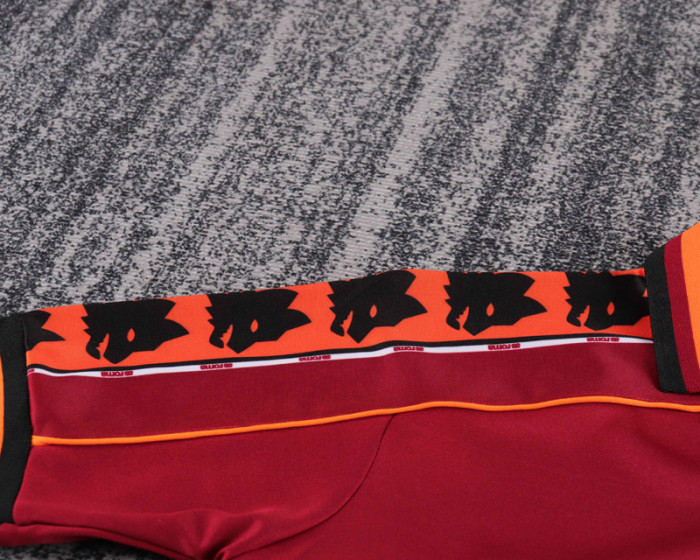 1998-1999 Roma Home Kids Retro Soccer Jersey