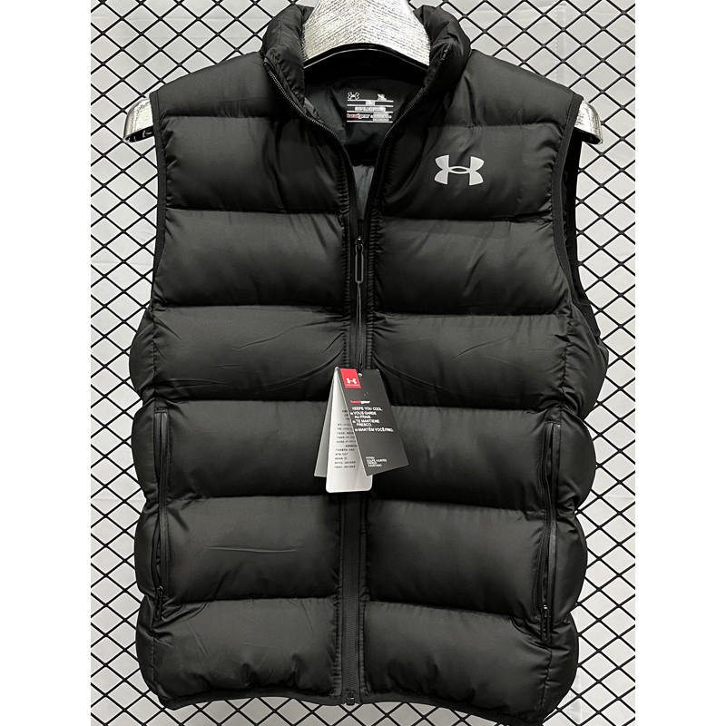 24-25 J1 UA Black Cotton jacket vest (Waistcoat) #马甲