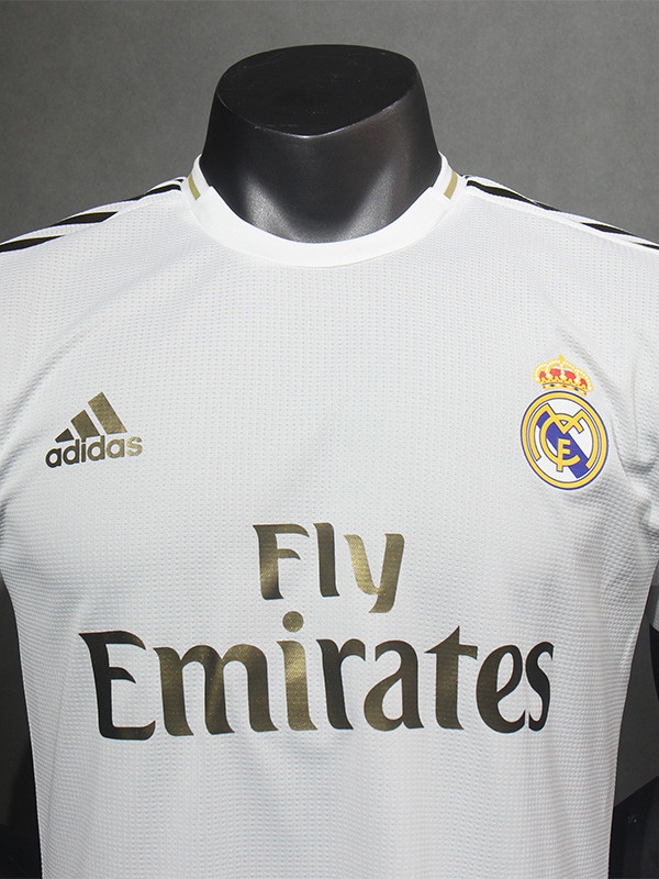 2019-2020 RMA Home Player Version Retro Soccer Jersey(球员）