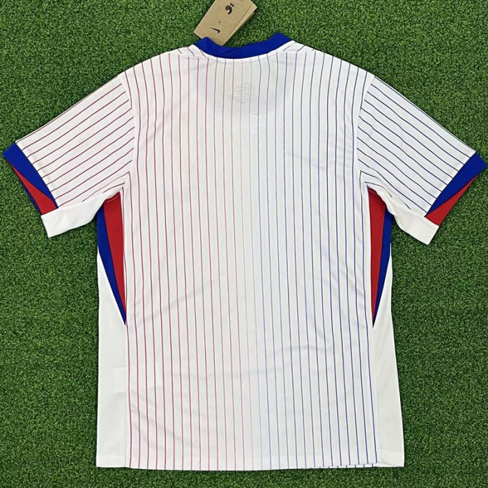 24-25 France Away 1:1 Fans Soccer Jersey