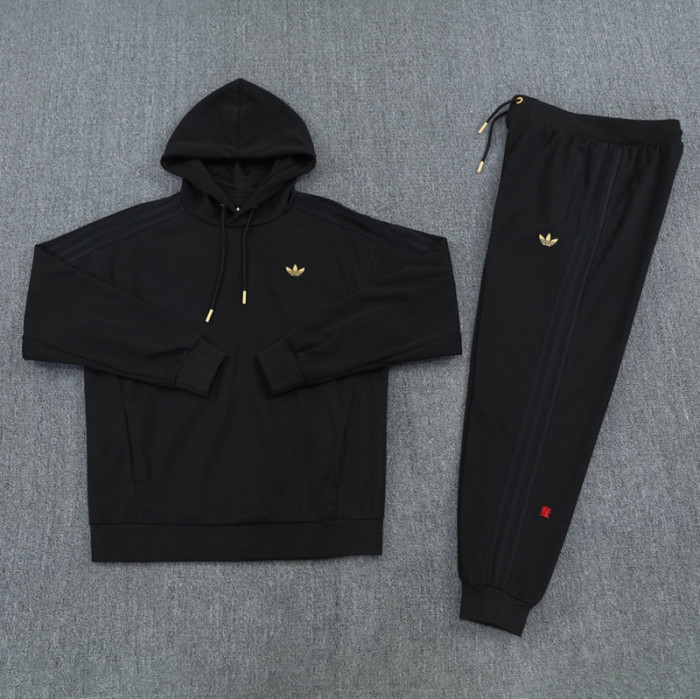 2025 AD Black Commemorative Edition Hoodie Tracksuit (卫衣套装)