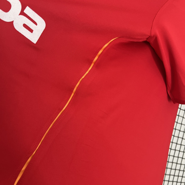 2004-2005 Roma Home Retro Soccer Jersey