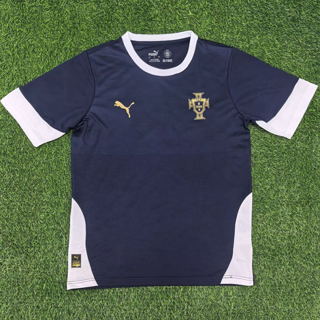 25-26 Portugal Royal Blue Training Shirts *PM