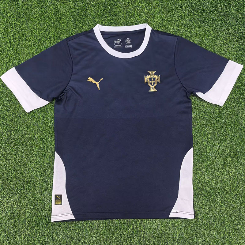 25-26 Portugal Royal Blue Training Shirts *PM