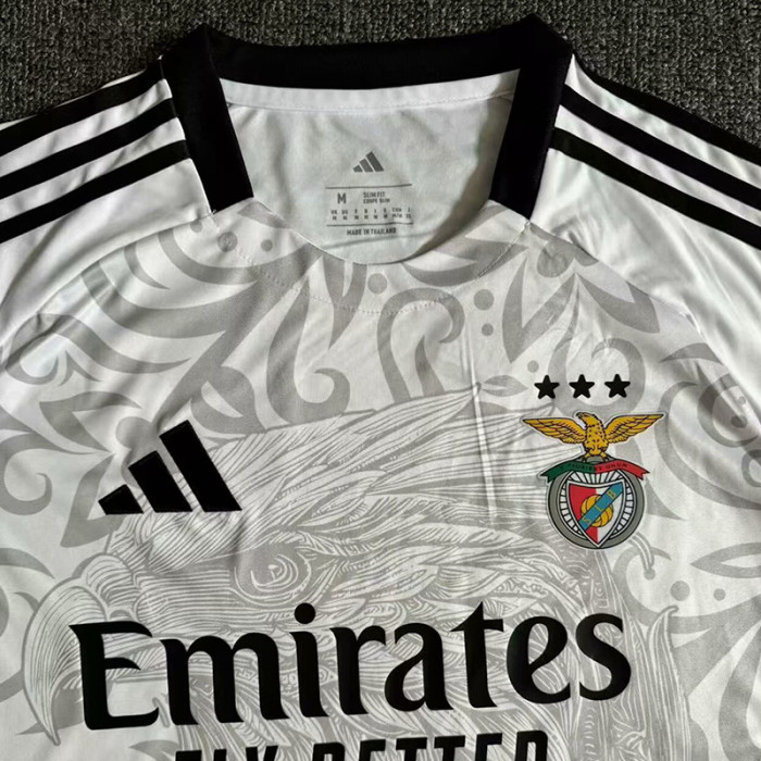 25-26 Benfica Special Edition White Fans Soccer Jersey