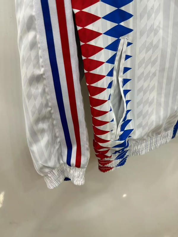 1994 France Blue & White Double Sided Windbreaker (双面风衣)
