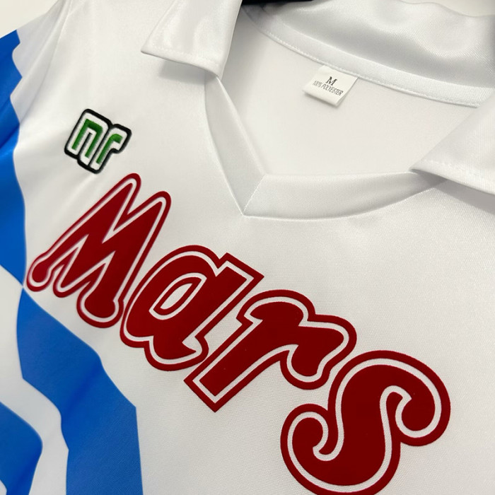 1988-1989 Napoli Away Retro Soccer Jersey