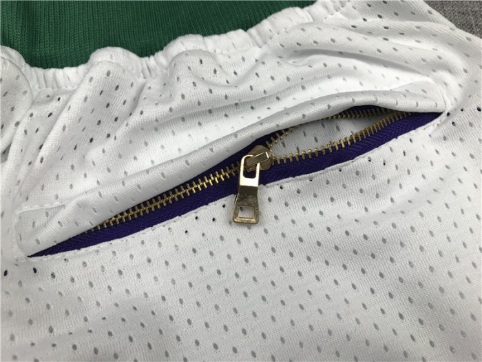 Celtic White City Edition Top Quality NBA Pocket Pants #凯尔特人