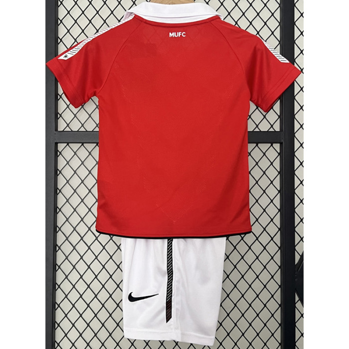 2010-2011 Man Utd Home Kids Retro Soccer Jersey