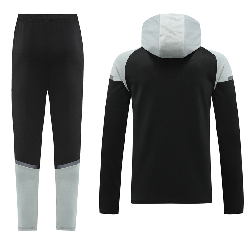 2024 PM01 Black Grey Hoodie Jacket Tracksuit (黑灰色)
