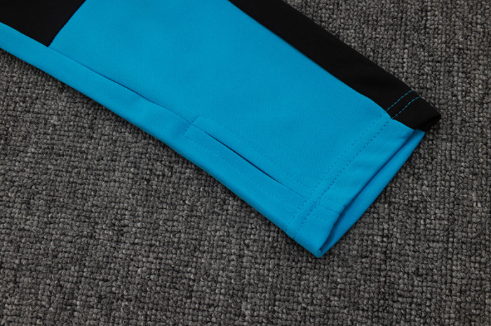 2025 JOM Fancy blue Half Pull Tracksuit (半拉链)