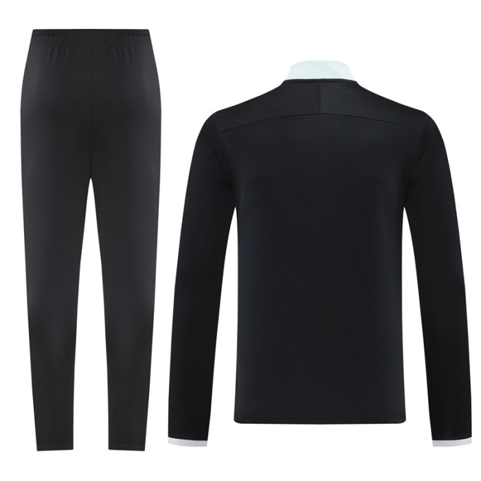 2025 NK Black Half Pull Tracksuit #NB09 (半拉链)