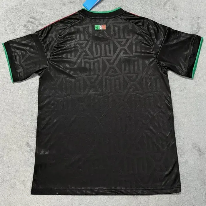 25-26 Mexico Black Training Shirts *三色叶