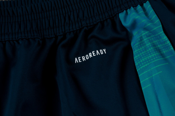 25-26 Flamengo Blue Half Pull Tracksuit (半拉链)