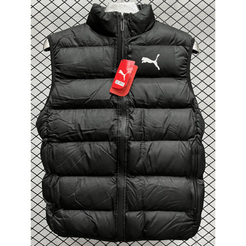 24-25 J6 PM Black Cotton jacket vest (Waistcoat) #马甲