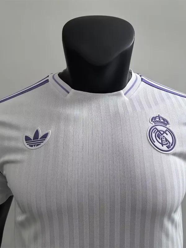 25-26 RMA White Special Edition Player Version Training Shirts *紫色标