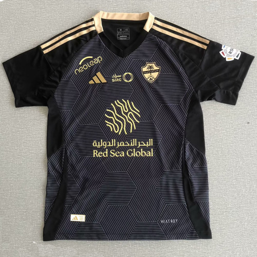 24-25 Al-Ahli Saudi Black Fans Soccer Jersey