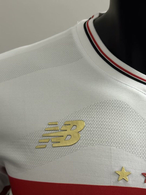 25-26 Sao Paulo Home Player Version Soccer Jersey
