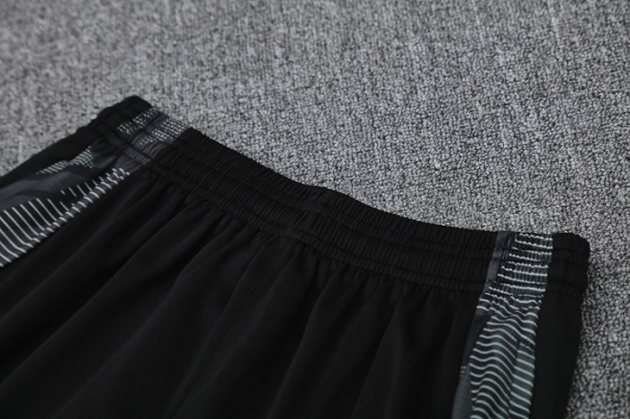 2025 AD White black Tank top and shorts suit