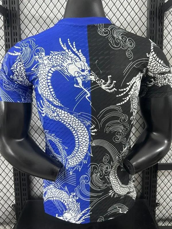 25-26 RMA  Black Blue Special Edition Player Version Training Shirts (龙纹)
