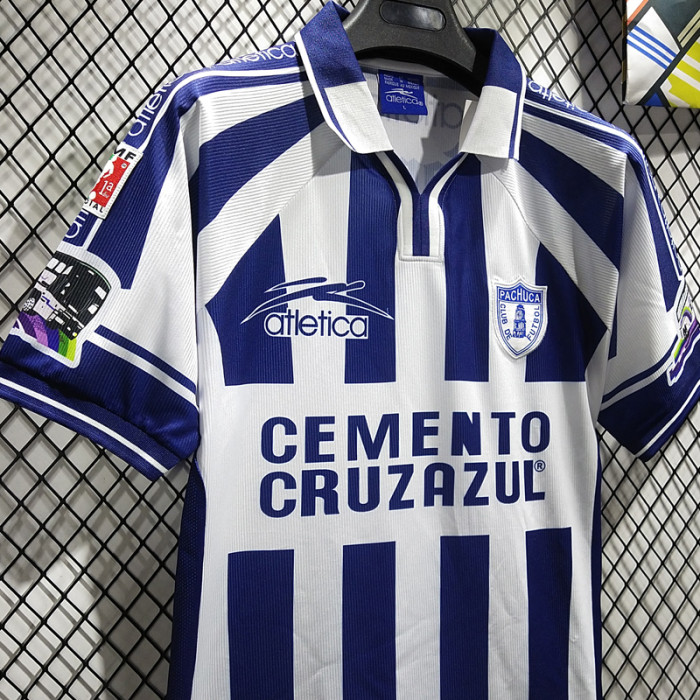 1999-2000 Pachuca Home Retro Soccer Jersey