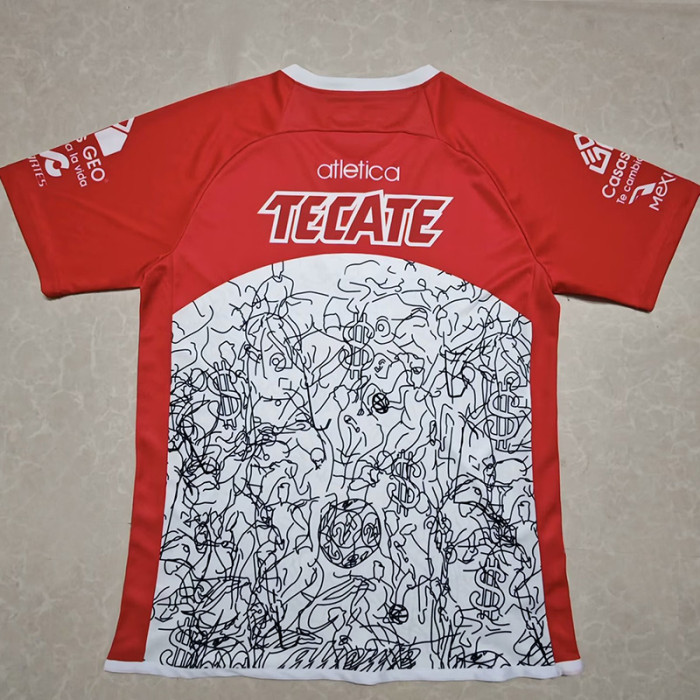 24-25 Tijuana Red Special Edition Fans Soccer Jersey