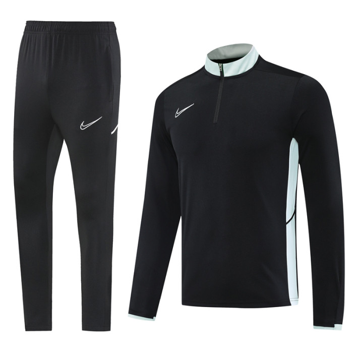 2025 NK Black Half Pull Tracksuit #NB09 (半拉链)