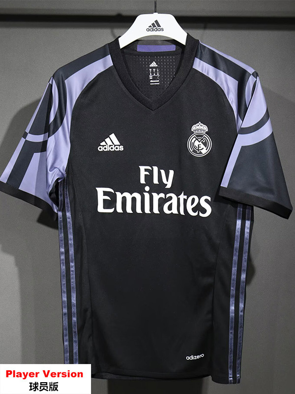 2016-2017 RMA Away Player Version Retro Soccer Jersey（ 球员）
