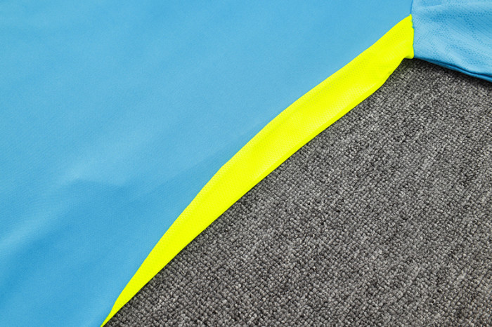24-25 Man City Light blue Half Pull Tracksuit (半拉链)