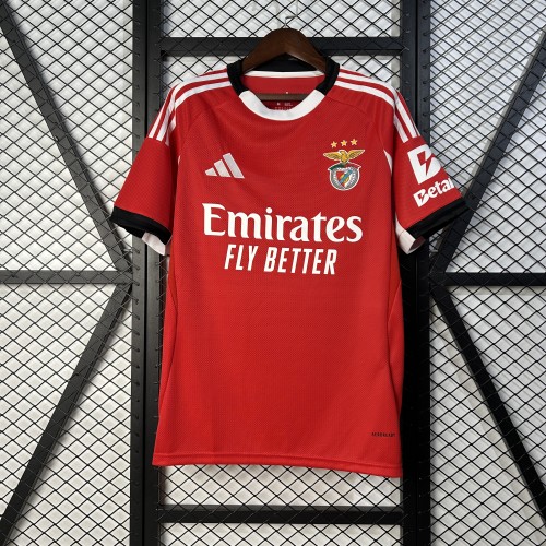 25-26 Benfica Home Fans Soccer Jersey