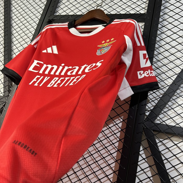 25-26 Benfica Home Fans Soccer Jersey