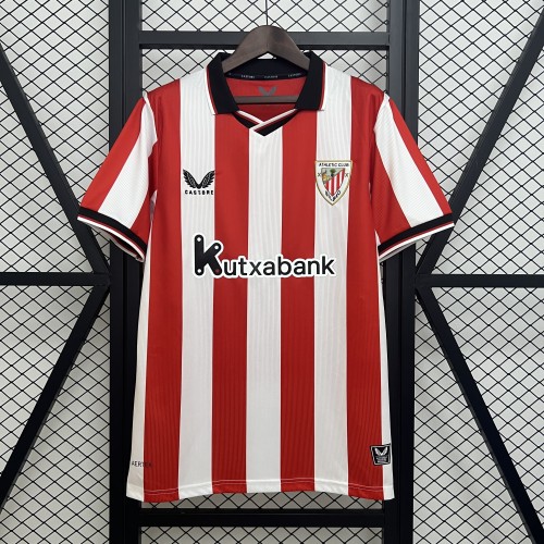 25-26 Bilbao Home Fans Soccer Jersey